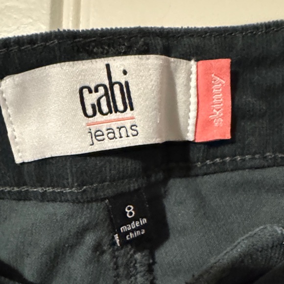 Forest Green Skinny Cord - Picture 2 of 4